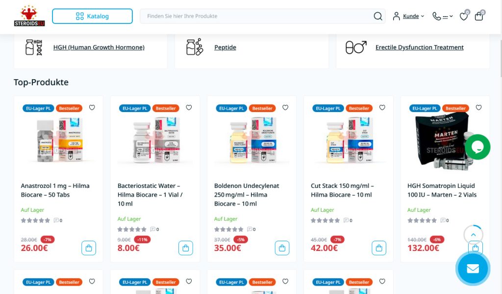 Erfahrungen zu steroidseu.com